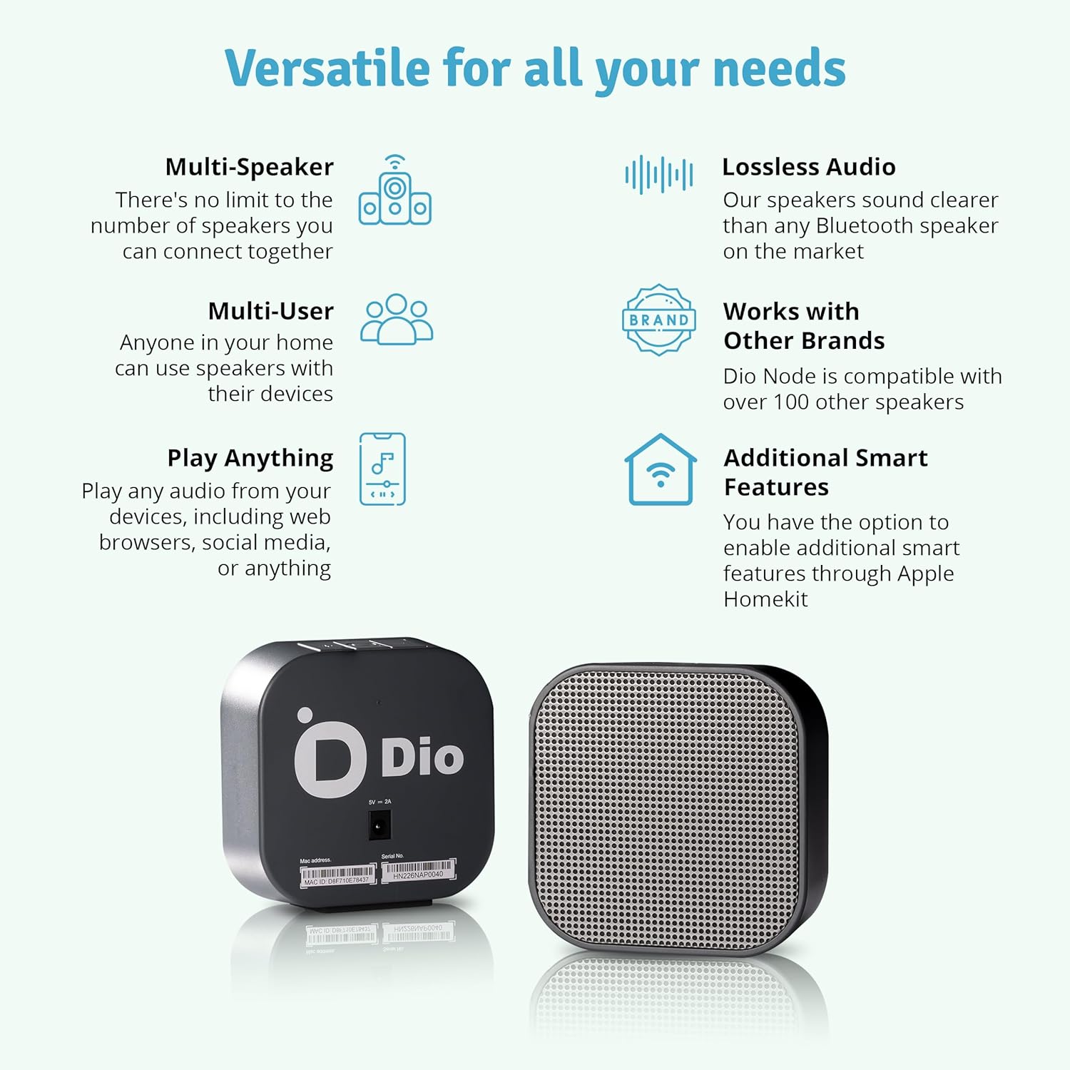 Dio Node Multiroom Wi-Fi Home Speakers (3-Pack) review