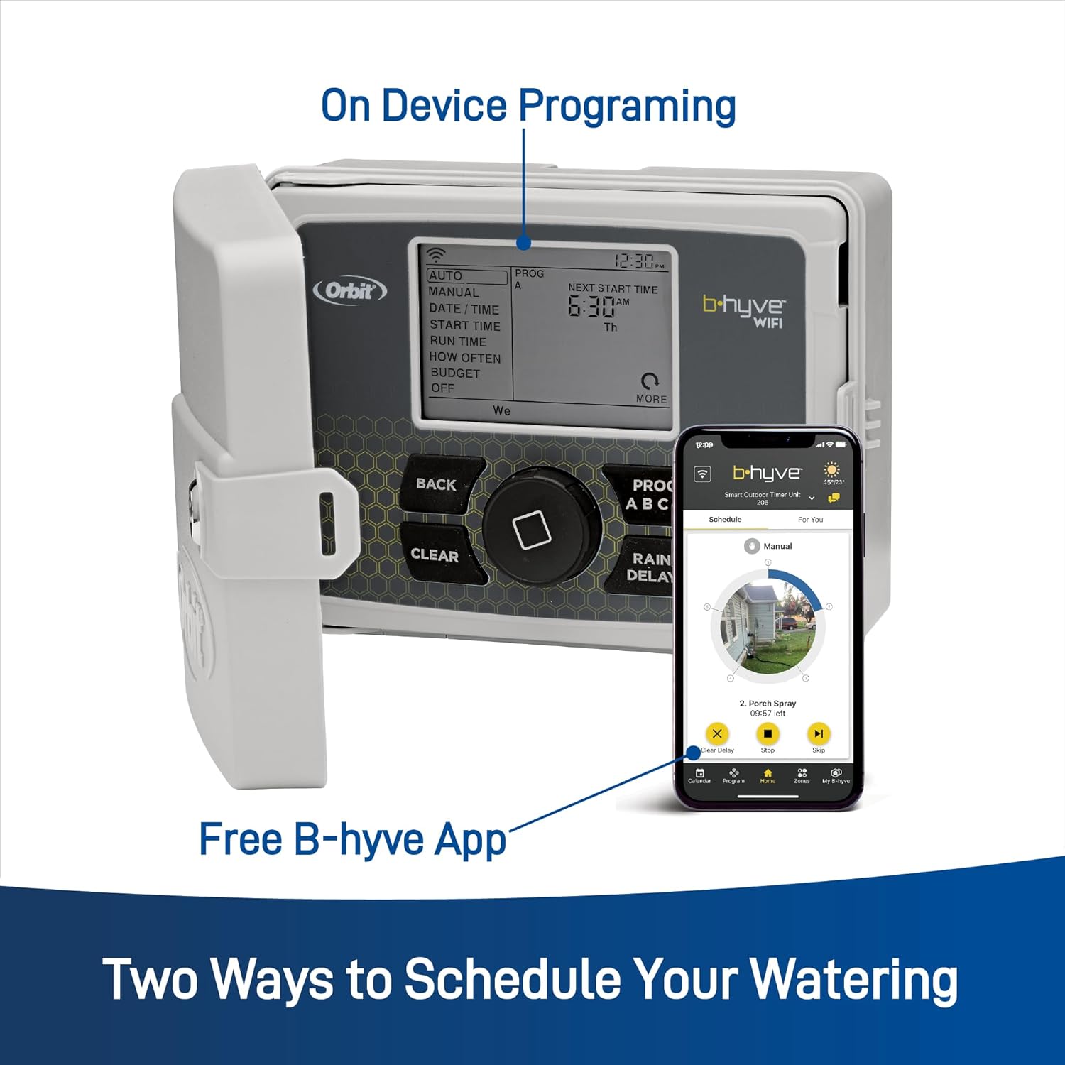 Orbit 57950 B-hyve 12-Zone Smart Indoor/Outdoor Sprinkler Controller review