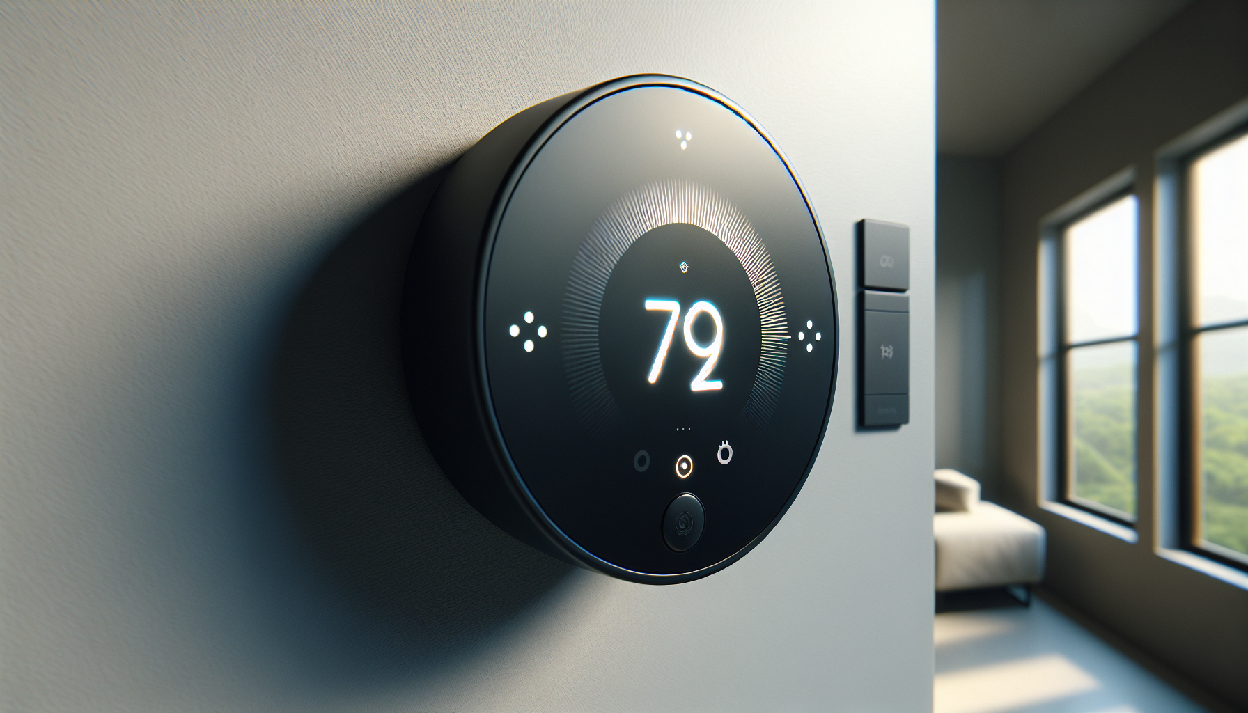 S1200 Smart Thermostat, Black review