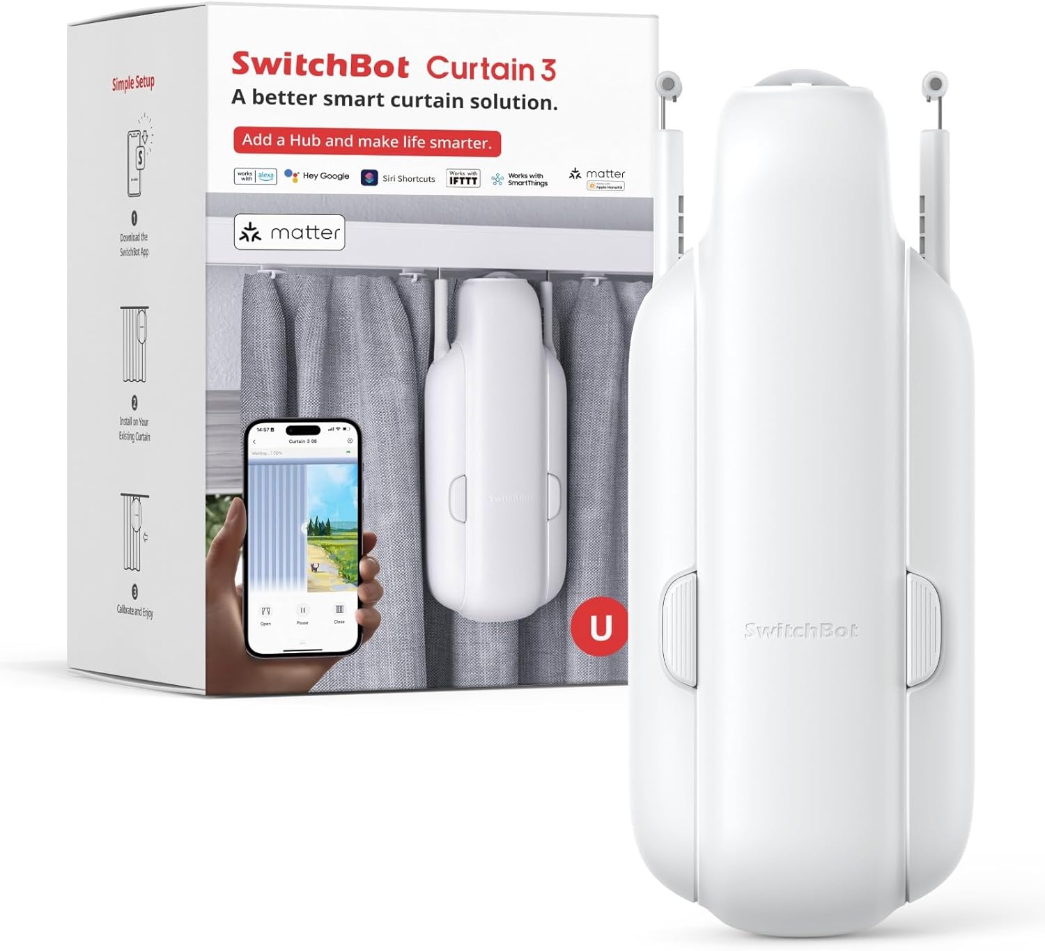 SwitchBot Smart Curtain Opener 2 Pack with Hub3 review