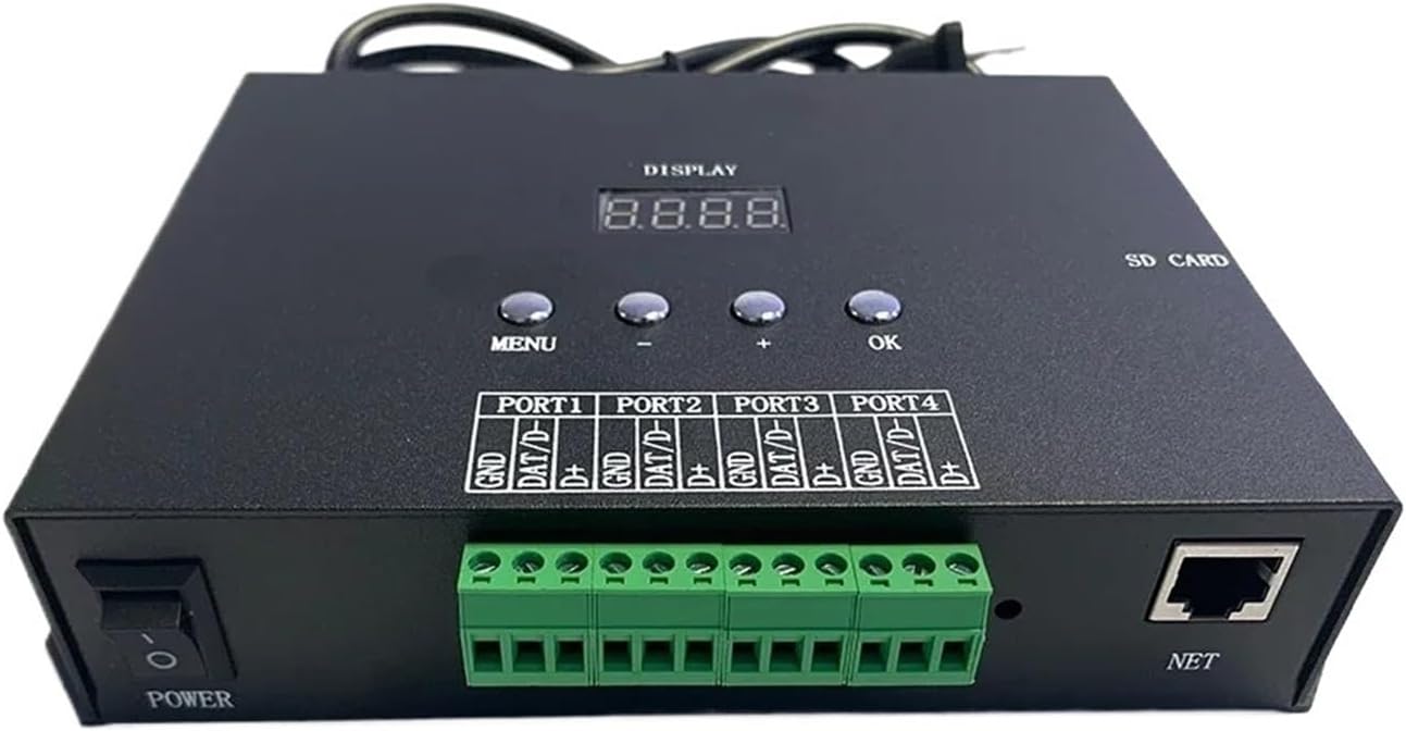 4096 Pixel Artnet Controller H806SA review