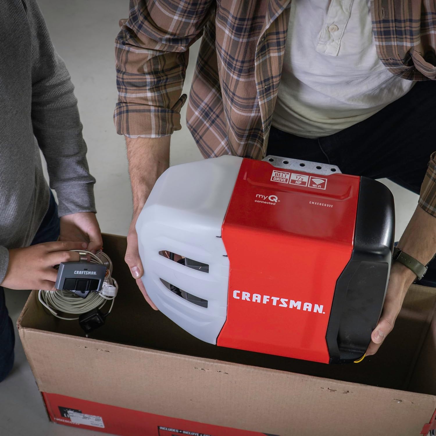 CRAFTSMAN 1/2-HP Smart Belt Drive Garage Door Opener review