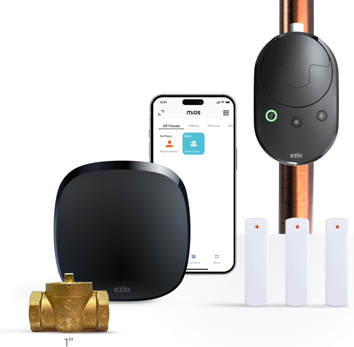 Ezlo Smart Water Shut-Off Valve Control Kit review