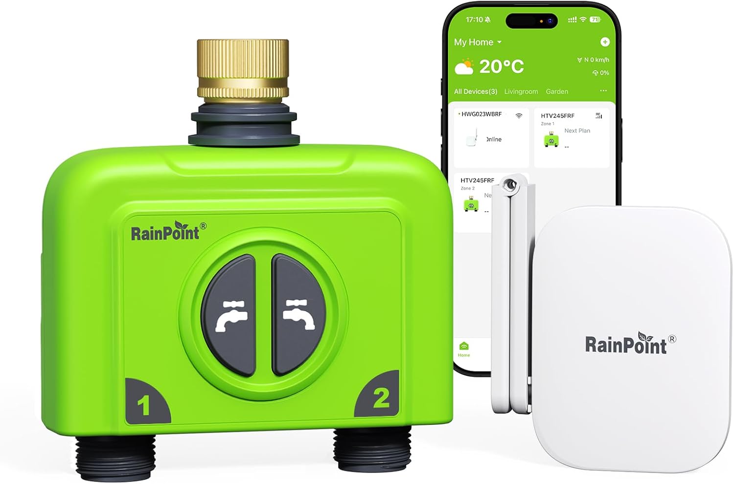 RAINPOINT 2 Zone WiFi Sprinkler Controller review