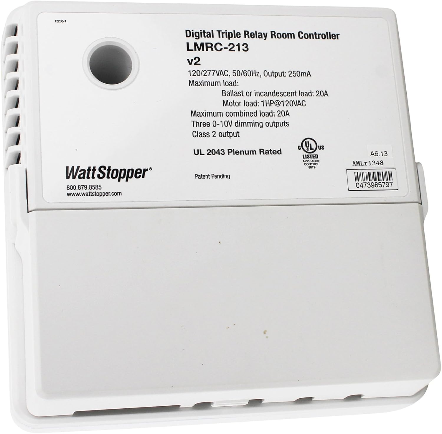 Watt Stopper LMRC-213 Room Controller review