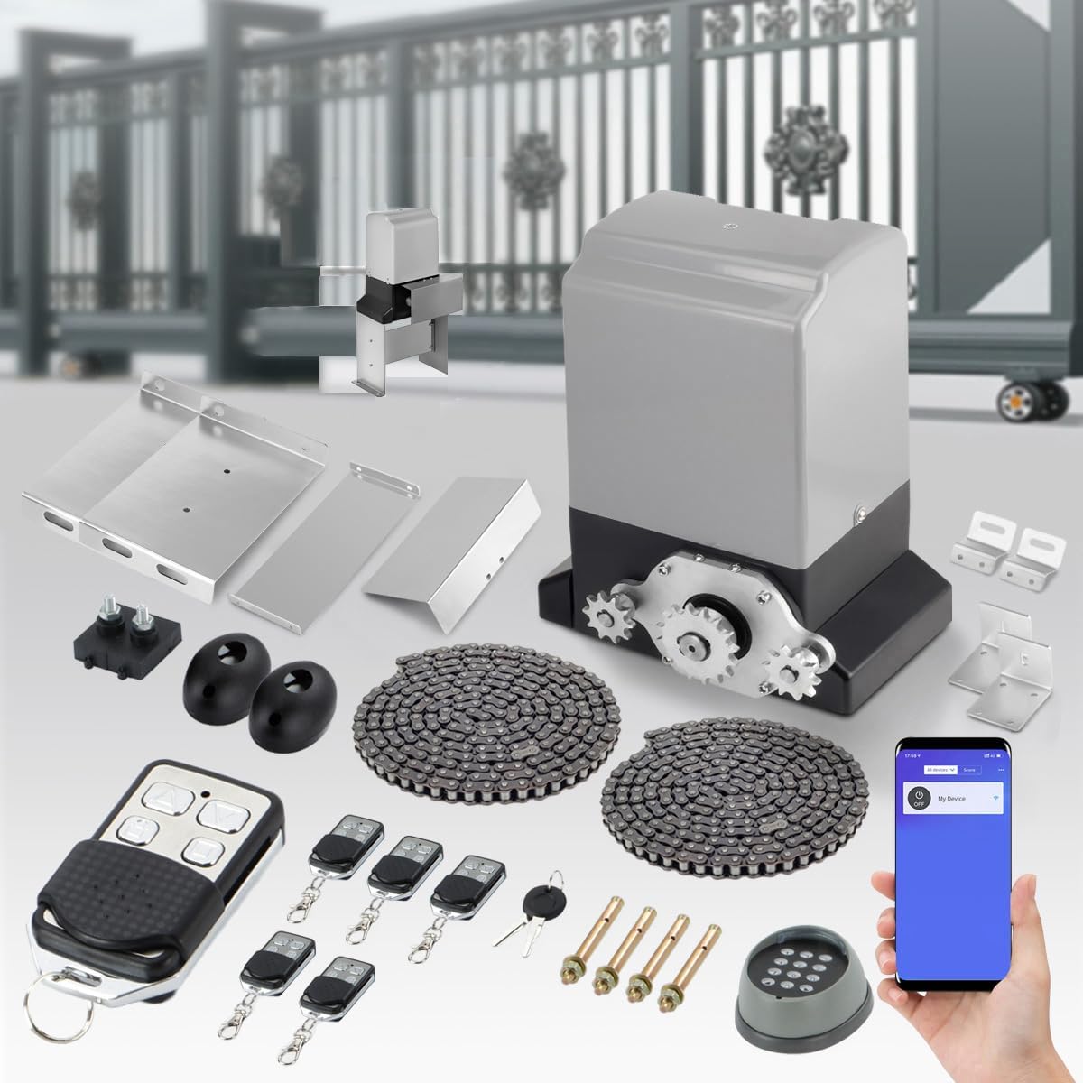 3300Lbs Automatic Sliding Gate Opener review