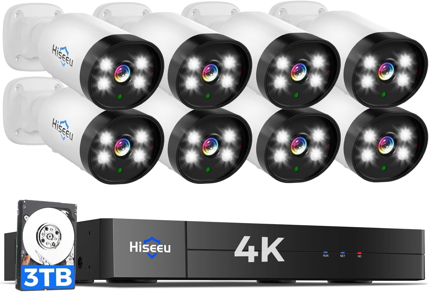 Hiseeu 4K Wired Security Camera System review