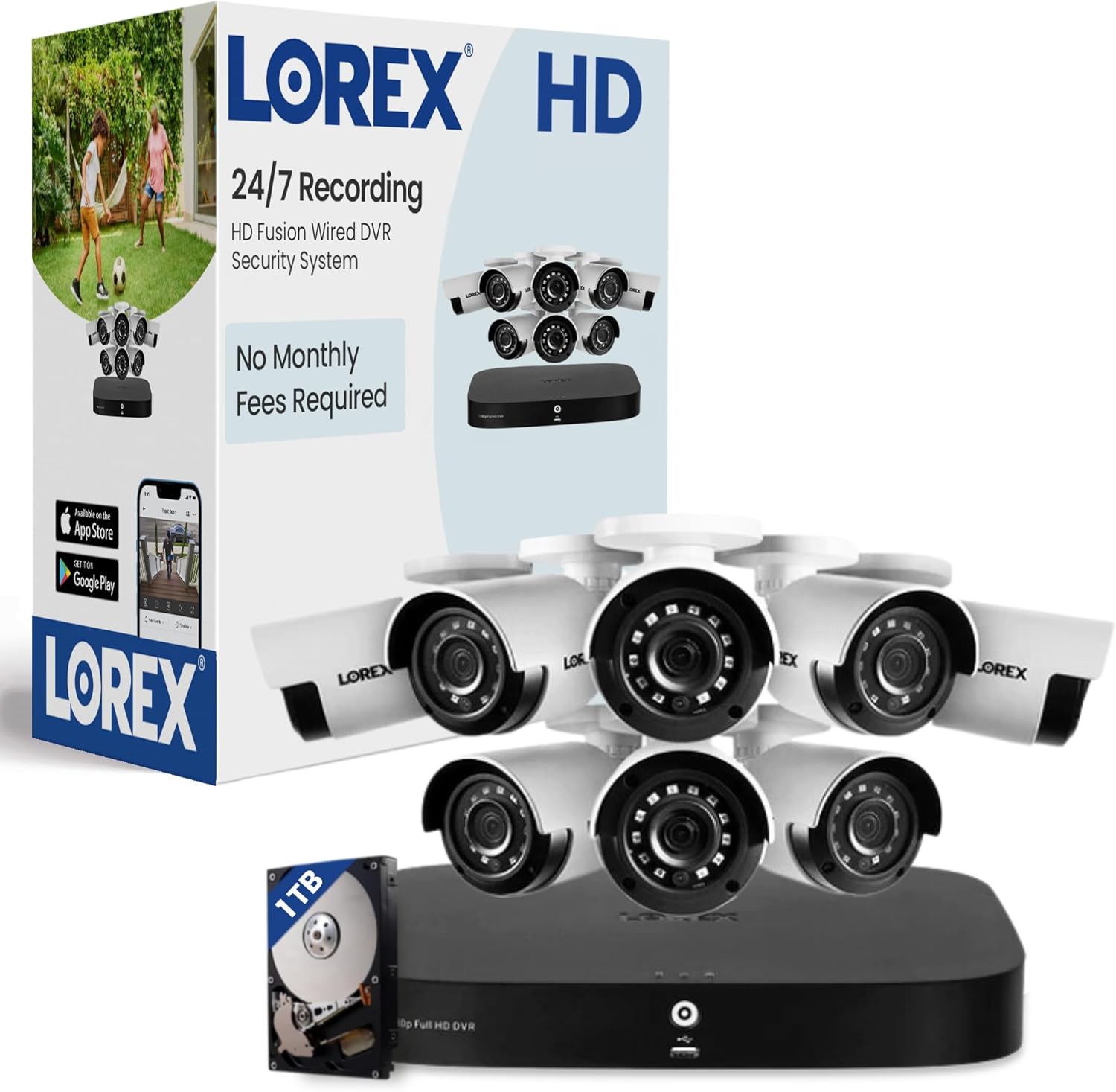Lorex Fusion HD 1TB DVR 8-Camera System review