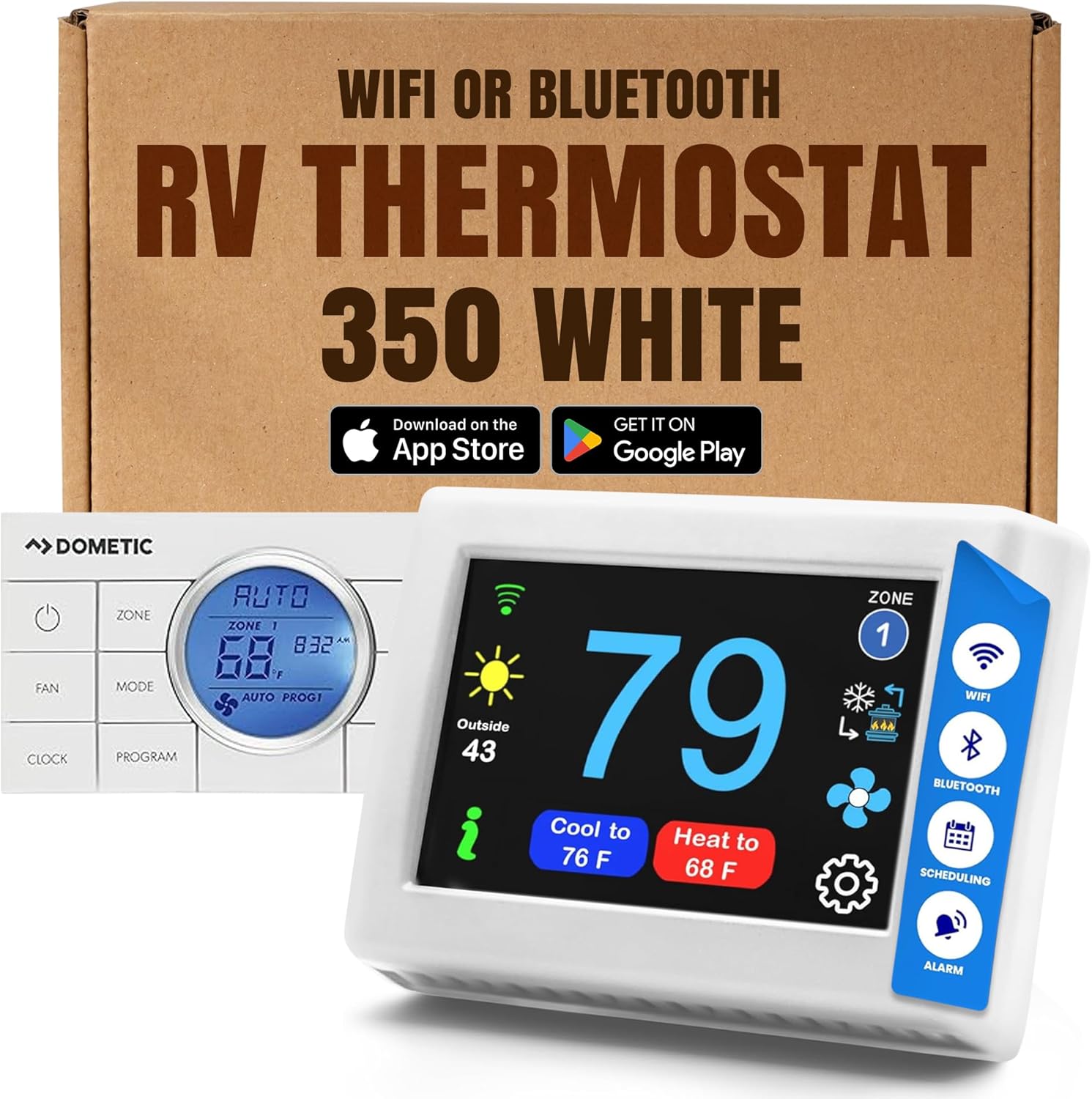 MICRO-AIR EasyTouch RV Thermostat (351 Black) review