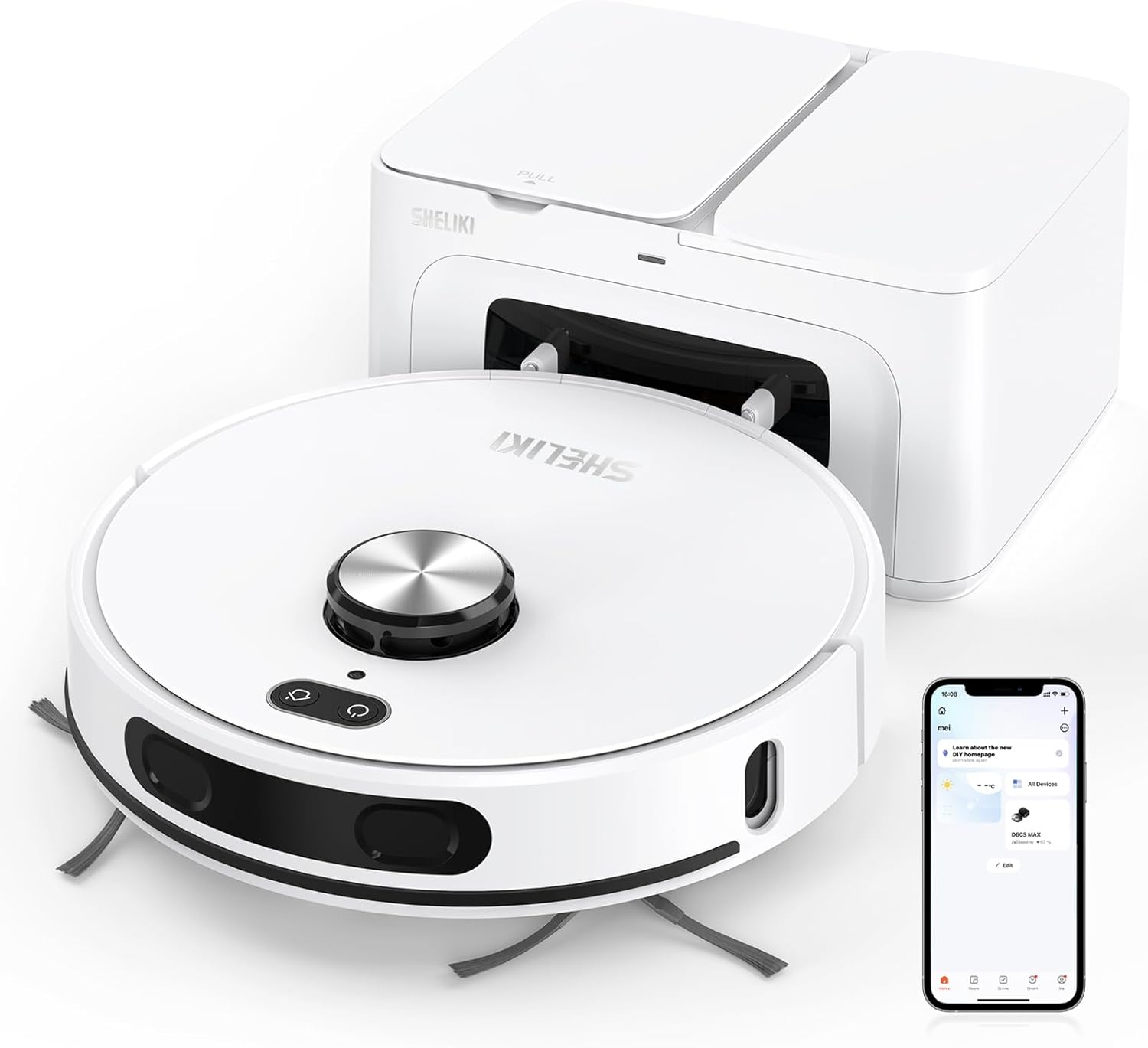 Robot Vacuum Mop LiDAR Mapping BXX review